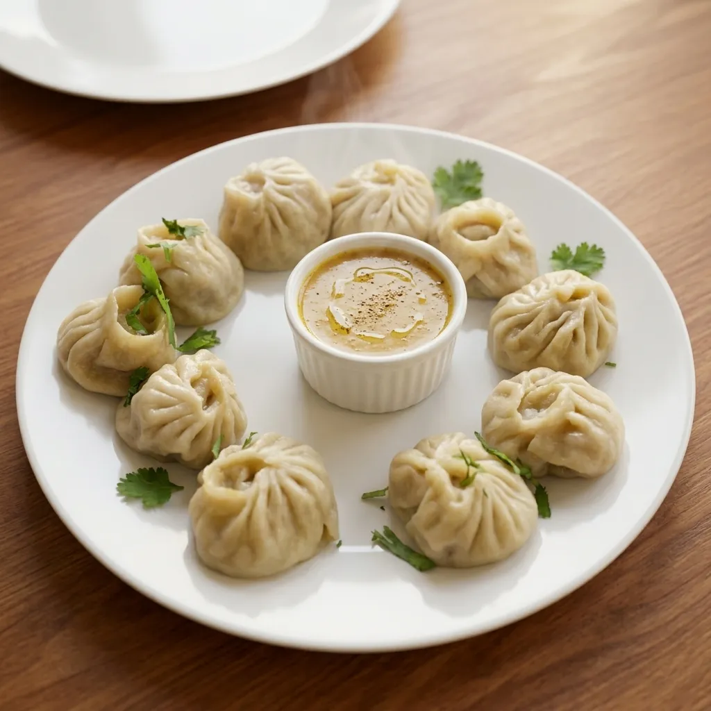 Momos and dumplings at Chilli Peppers Ellerslie - best momos in Edmonton