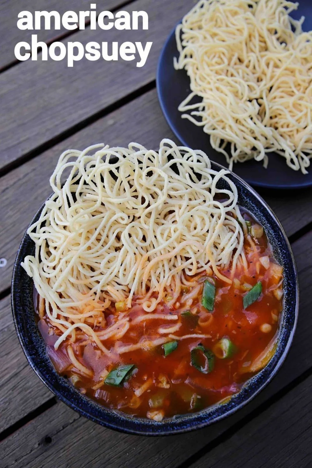 Indo-Chinese dish at Chilli Peppers Edmonton